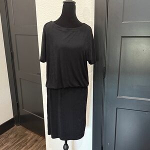 Chico’s Elegant Black Women's Dress Size 1 (8-10)